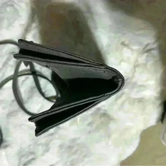 Nicole By Nicloe Miller Gray Mini Crossbody Detachable Strap Jars Not Included - Picture 7 of 14